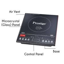 Prestige PIC 3.1 V3 Induction cooktop (Induction stove with 2000 watts, soft touch control buttons, )